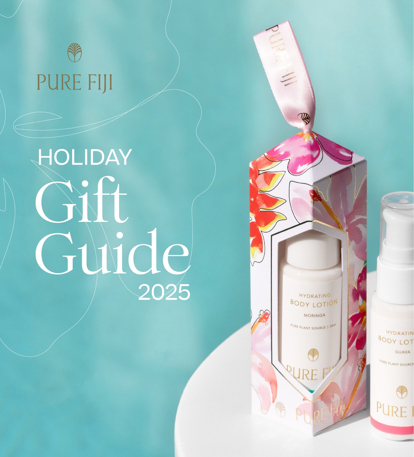 Pure Fiji Holiday Gift Guide 2025 front cover