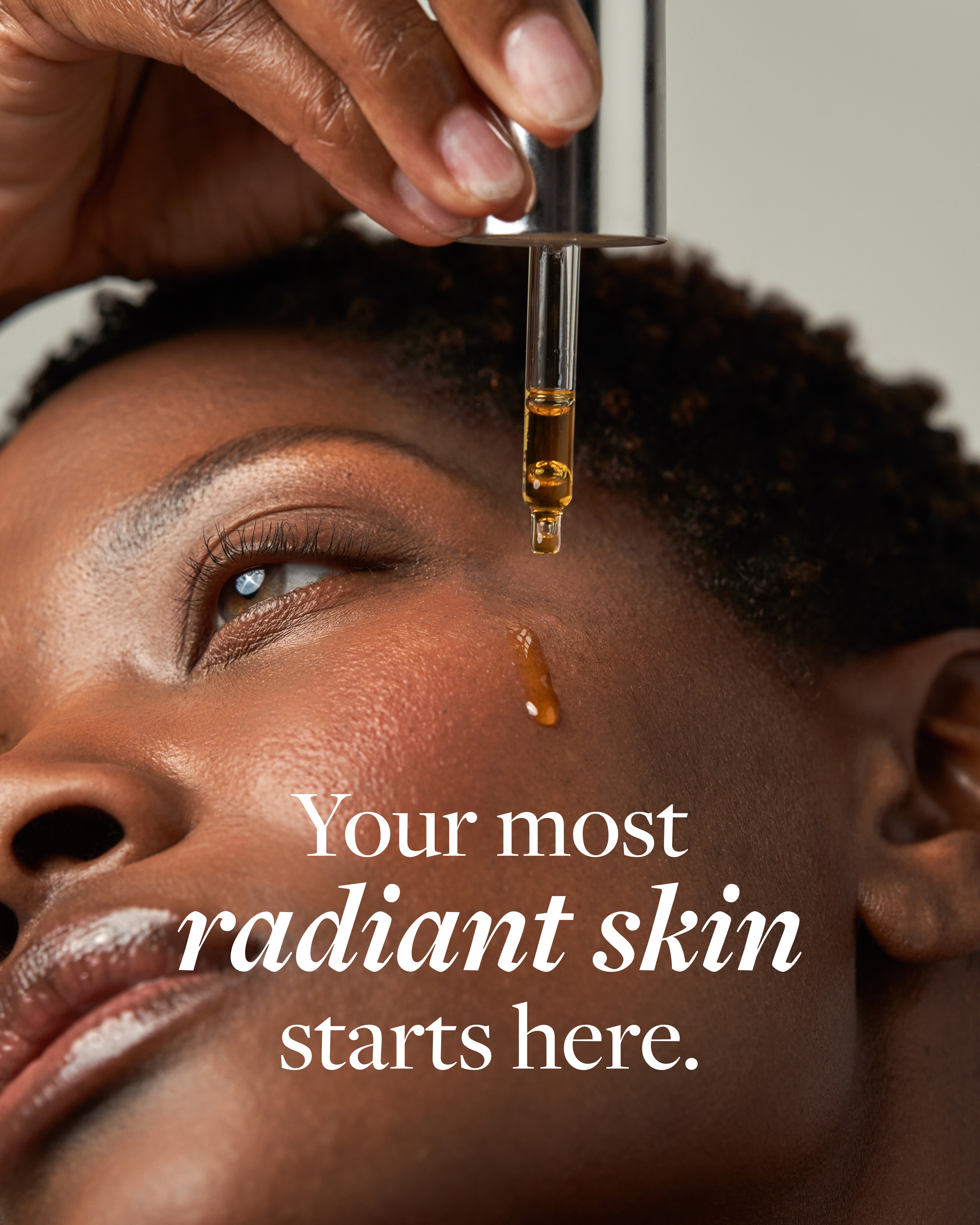 Radiant Skin social media design