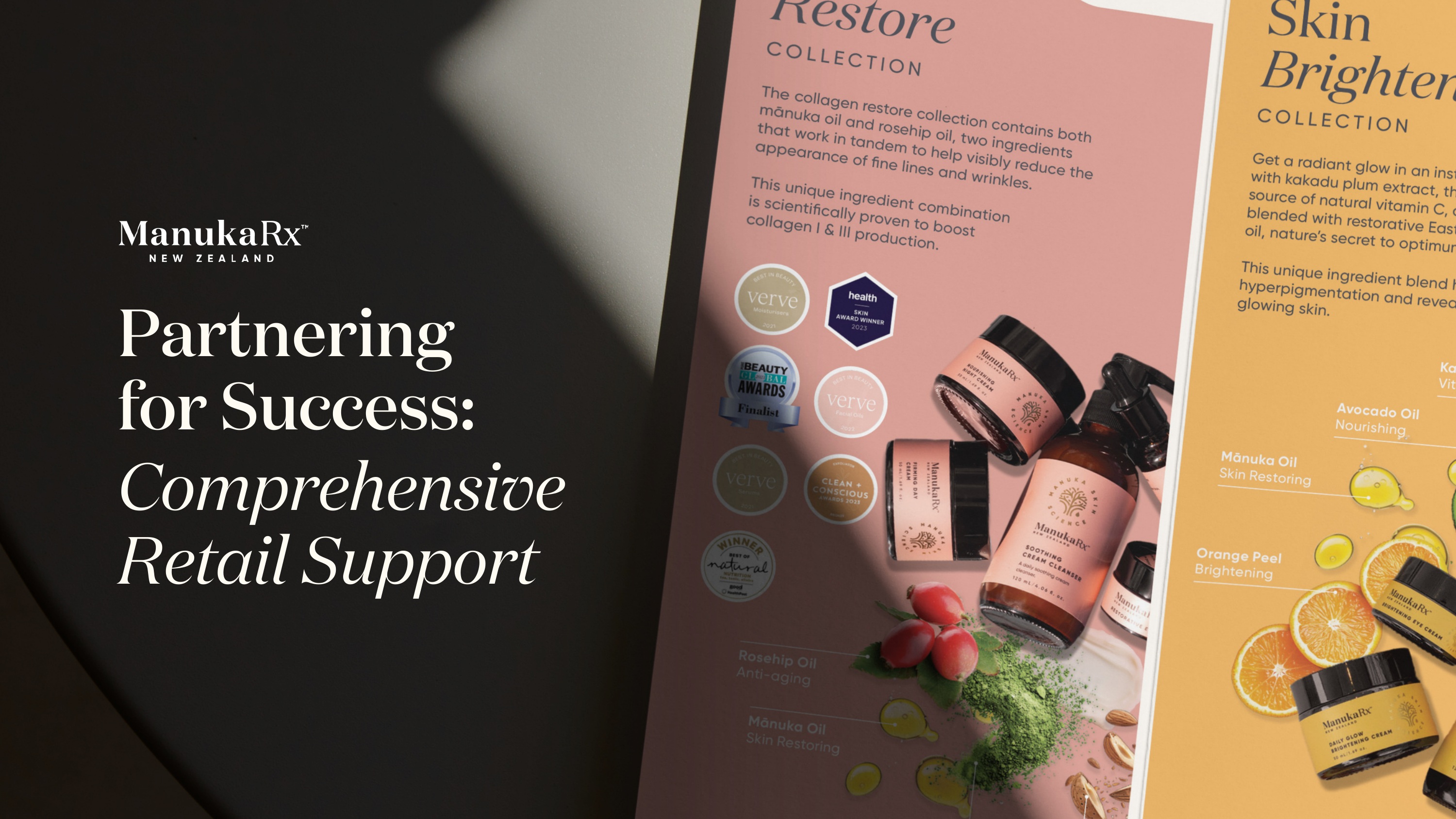 ManukaRx Partnering for Success retail support slide