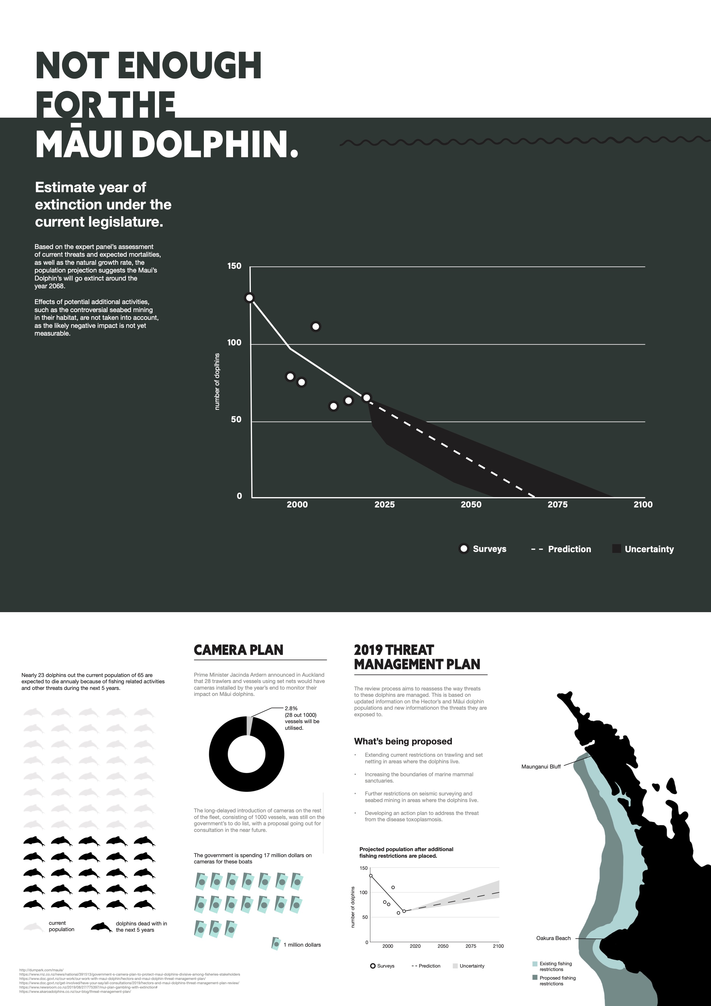 Too Late for the Māui Dolphins poster 6